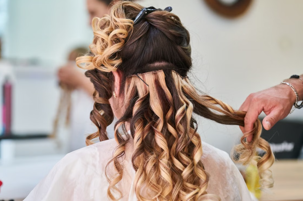 Ladies' At-Home Hair Styling and Braiding Service for Banquets