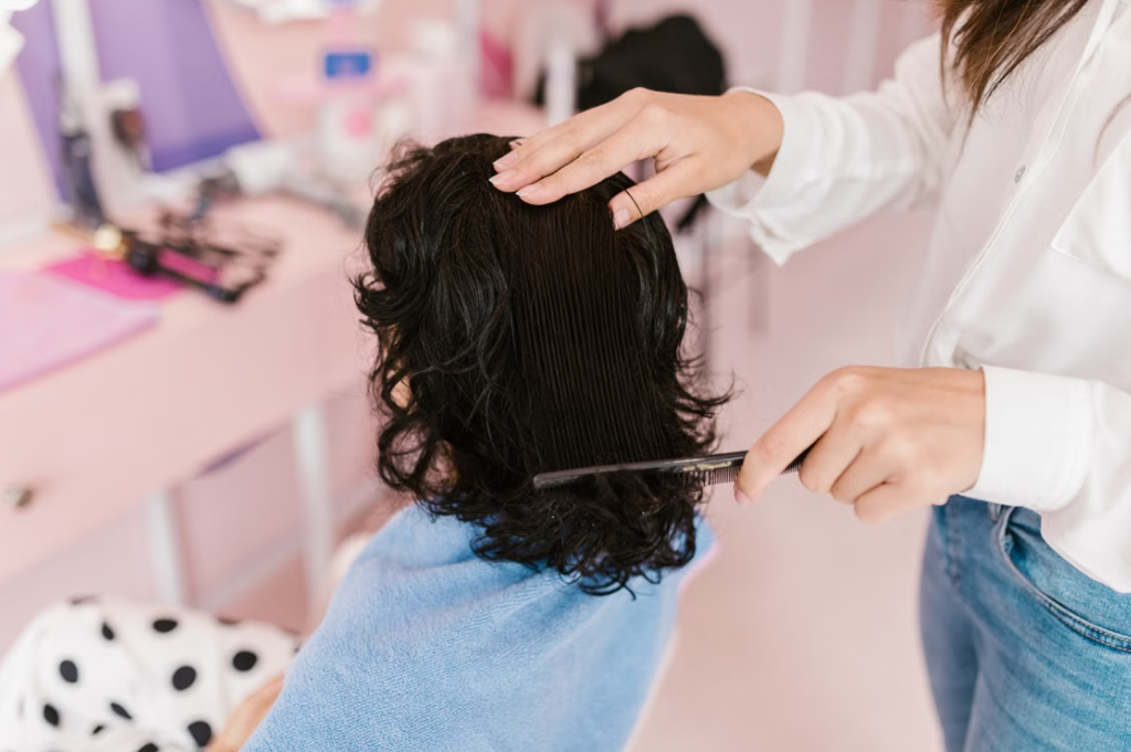 In-home Haircut and Wet Hair Styling Service